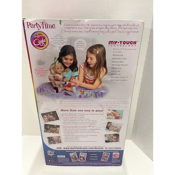 My Friend Party Time 18 In Interactive Cayla Doll ( Read Description) - Picture 3 of 4
